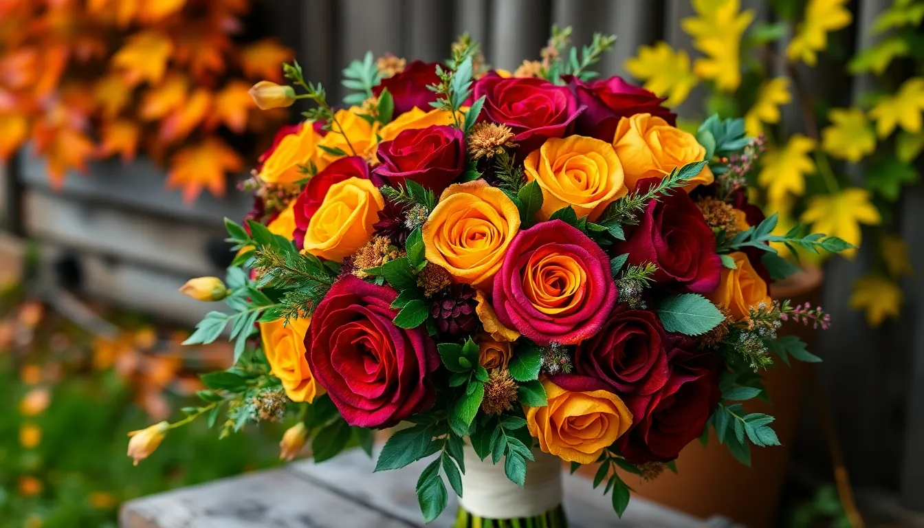 25 Stunning Autumn Wedding Bouquet Ideas for Your Perfect Fall Ceremony 4 25 Stunning Autumn Wedding Bouquet Ideas for Your Perfect Fall Ceremony 3