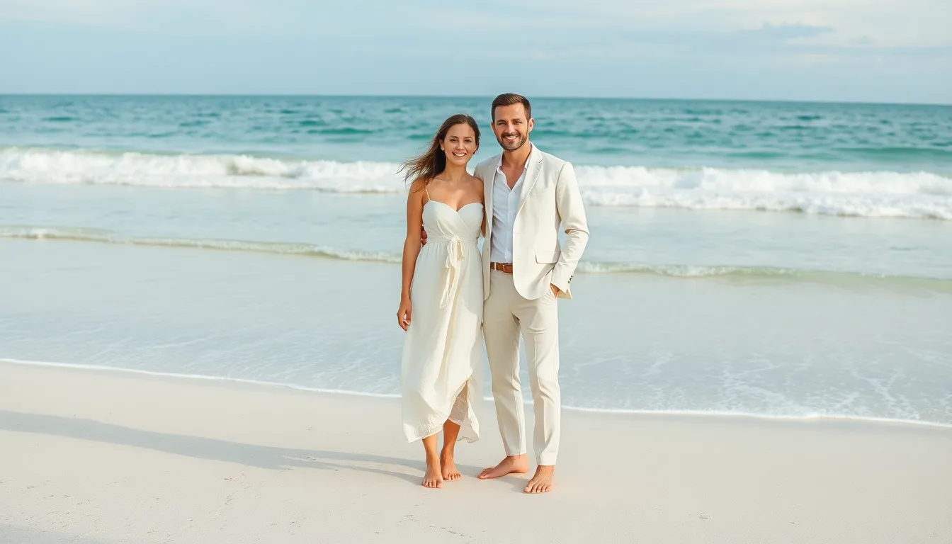 25 Stunning Beach Wedding Ideas on a Budget That Look Expensive (Under $5K!) 4 25 Stunning Beach Wedding Ideas on a Budget That Look Expensive (Under $5K!) 3