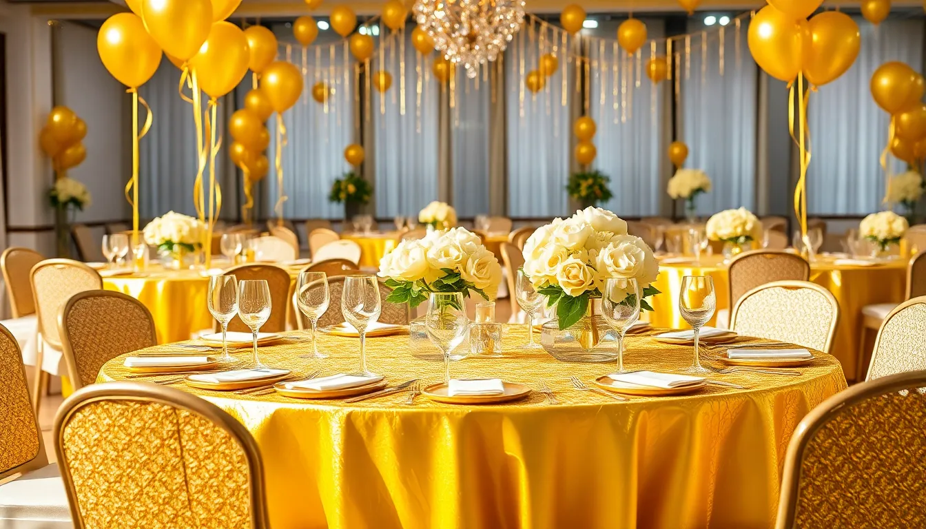50 Golden Wedding Anniversary Ideas to Celebrate 50 Years of Love 4 50 Golden Wedding Anniversary Ideas to Celebrate 50 Years of Love 3
