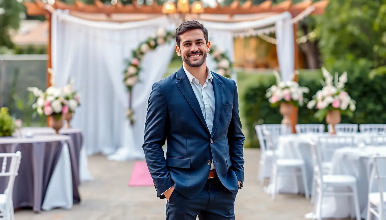 25 Stylish Mens Wedding Outfit Ideas: From Classic Tuxedos to Casual Looks 3