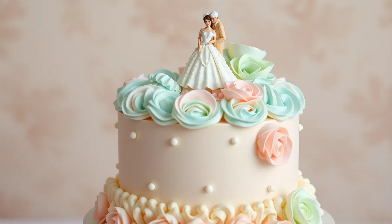 25 Stunning Vintage Wedding Cake Ideas That'll Make Your Big Day Unforgettable 4 25 Stunning Vintage Wedding Cake Ideas That'll Make Your Big Day Unforgettable 3