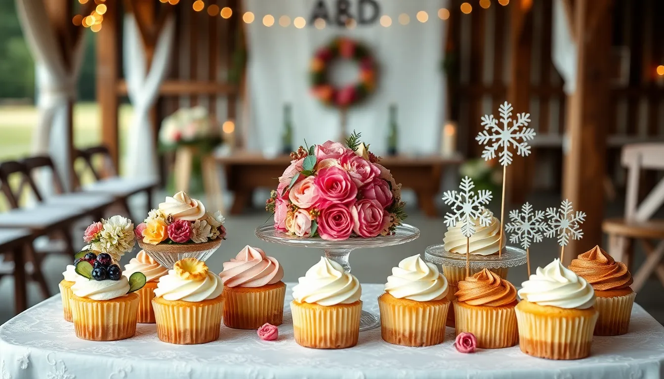 25 Stunning Wedding Cupcake Ideas That'll Make Your Guests Forget the Cake 4 25 Stunning Wedding Cupcake Ideas That'll Make Your Guests Forget the Cake 3