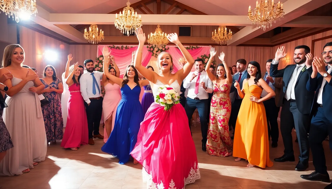 25 Stunning Wedding Entrance Ideas for Bridal Party That'll Wow Your Guests 4 25 Stunning Wedding Entrance Ideas for Bridal Party That'll Wow Your Guests 3