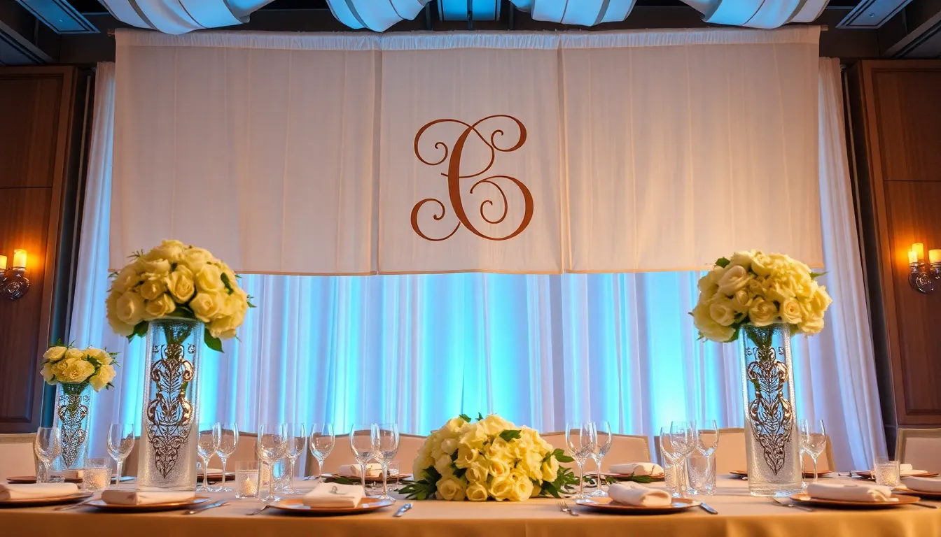 50+ Stunning Wedding Monogram Ideas to Make Your Big Day Unforgettable 3