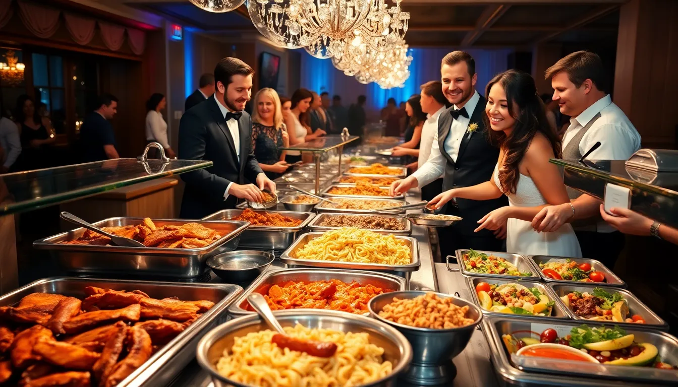 50 Wedding Reception Food Ideas on a Budget That Actually Look Expensive 4 50 Wedding Reception Food Ideas on a Budget That Actually Look Expensive 3