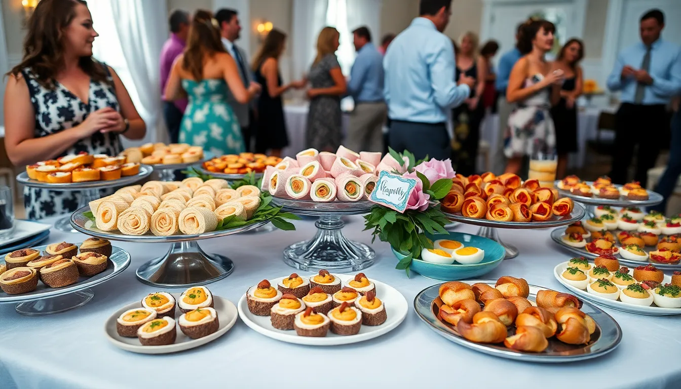 50+ Wedding Shower Food Ideas That'll Wow Your Guests (Easy & Elegant!) 4 50+ Wedding Shower Food Ideas That'll Wow Your Guests (Easy & Elegant!) 3