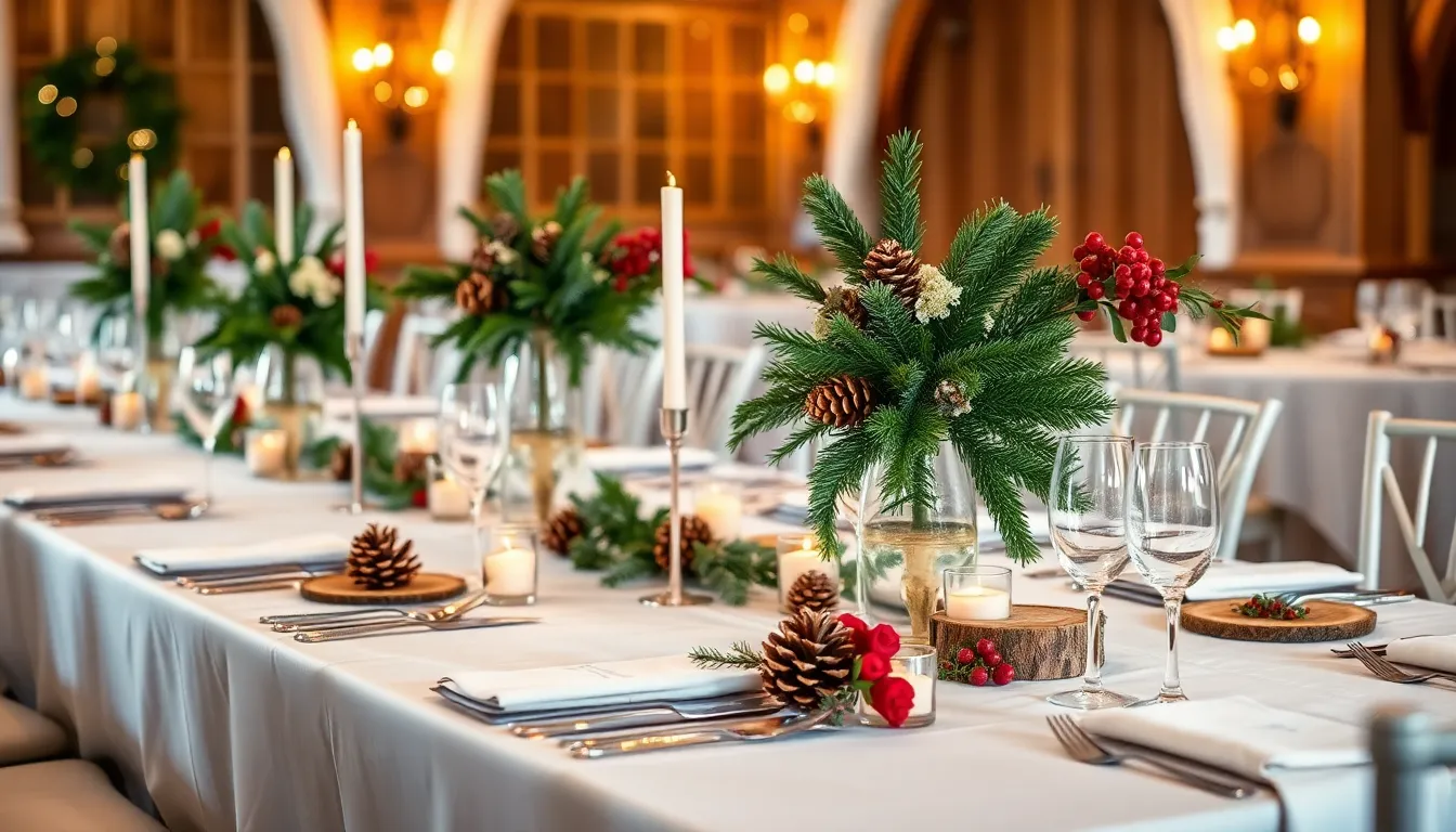 25 Stunning Winter Wedding Decor Ideas to Create Your Dream Winter Wonderland 4 25 Stunning Winter Wedding Decor Ideas to Create Your Dream Winter Wonderland 3