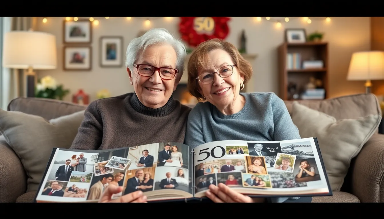 50 Golden Wedding Anniversary Ideas to Celebrate 50 Years of Love 6 50 Golden Wedding Anniversary Ideas to Celebrate 50 Years of Love 5