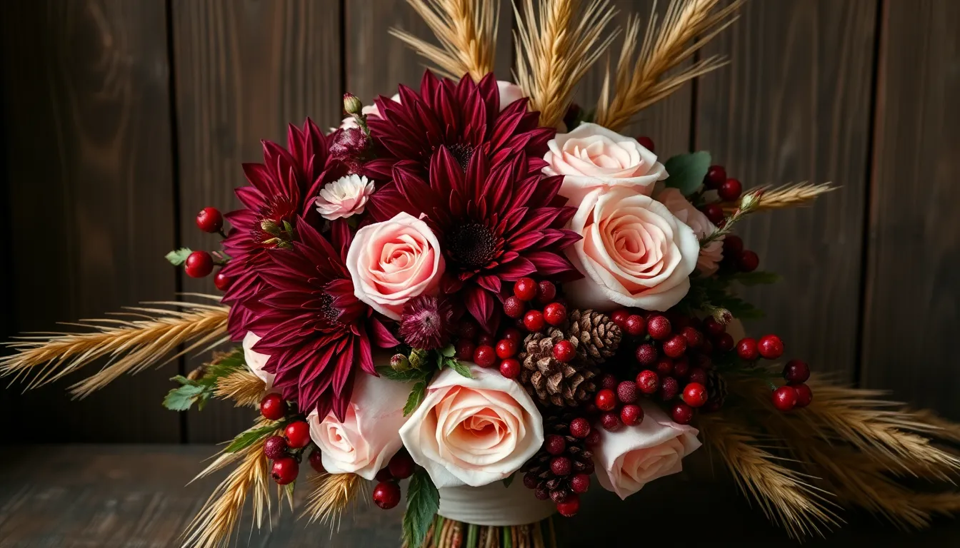25 Stunning Autumn Wedding Bouquet Ideas for Your Perfect Fall Ceremony 6 25 Stunning Autumn Wedding Bouquet Ideas for Your Perfect Fall Ceremony 5