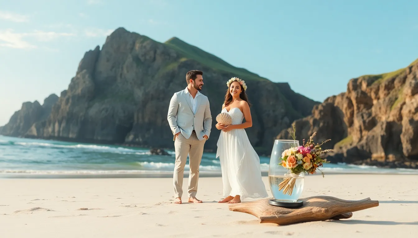 25 Stunning Beach Wedding Ideas on a Budget That Look Expensive (Under $5K!) 6 25 Stunning Beach Wedding Ideas on a Budget That Look Expensive (Under $5K!) 5