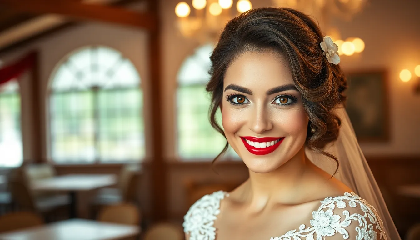 30+ Stunning Wedding Makeup Ideas That'll Make You Glow on Your Big Day 6 30+ Stunning Wedding Makeup Ideas That'll Make You Glow on Your Big Day 5