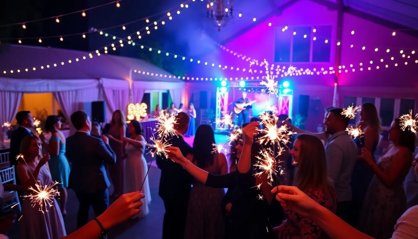 25 Magical Night Wedding Ideas That Will Make Your Evening Celebration Unforgettable 5