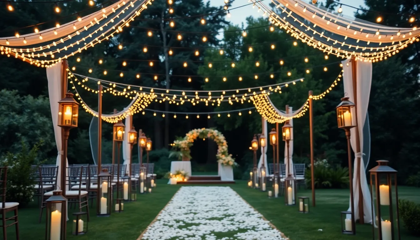 25 Stunning Outdoor Wedding Aisle Ideas That Will Make Your Guests Gasp 6 25 Stunning Outdoor Wedding Aisle Ideas That Will Make Your Guests Gasp 5