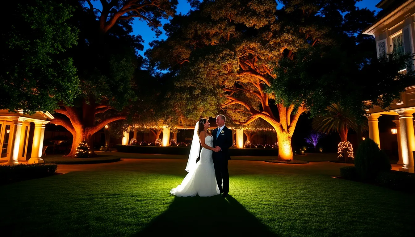 25 Stunning Outdoor Wedding Lighting Ideas That Will Transform Your Big Day 5