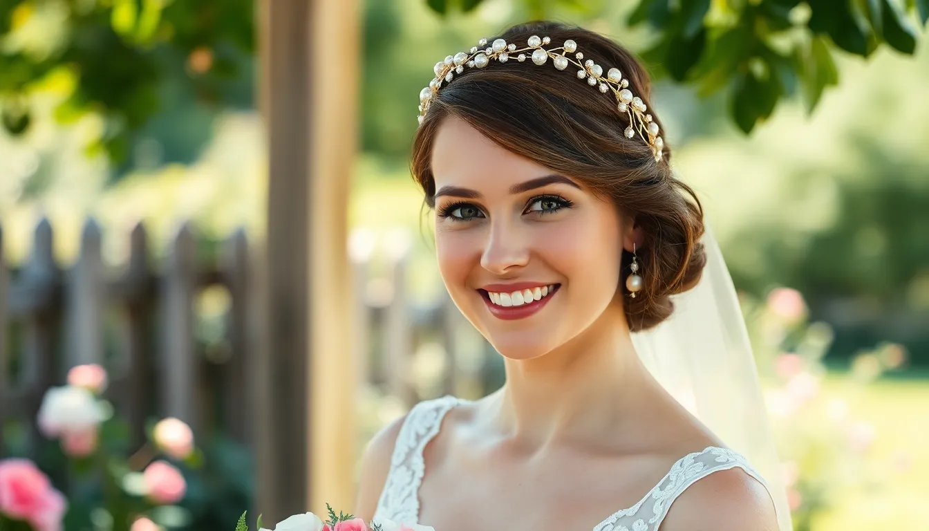 50+ Stunning Short Hair Wedding Ideas That Will Make You Ditch Long Hair 6 50+ Stunning Short Hair Wedding Ideas That Will Make You Ditch Long Hair 5