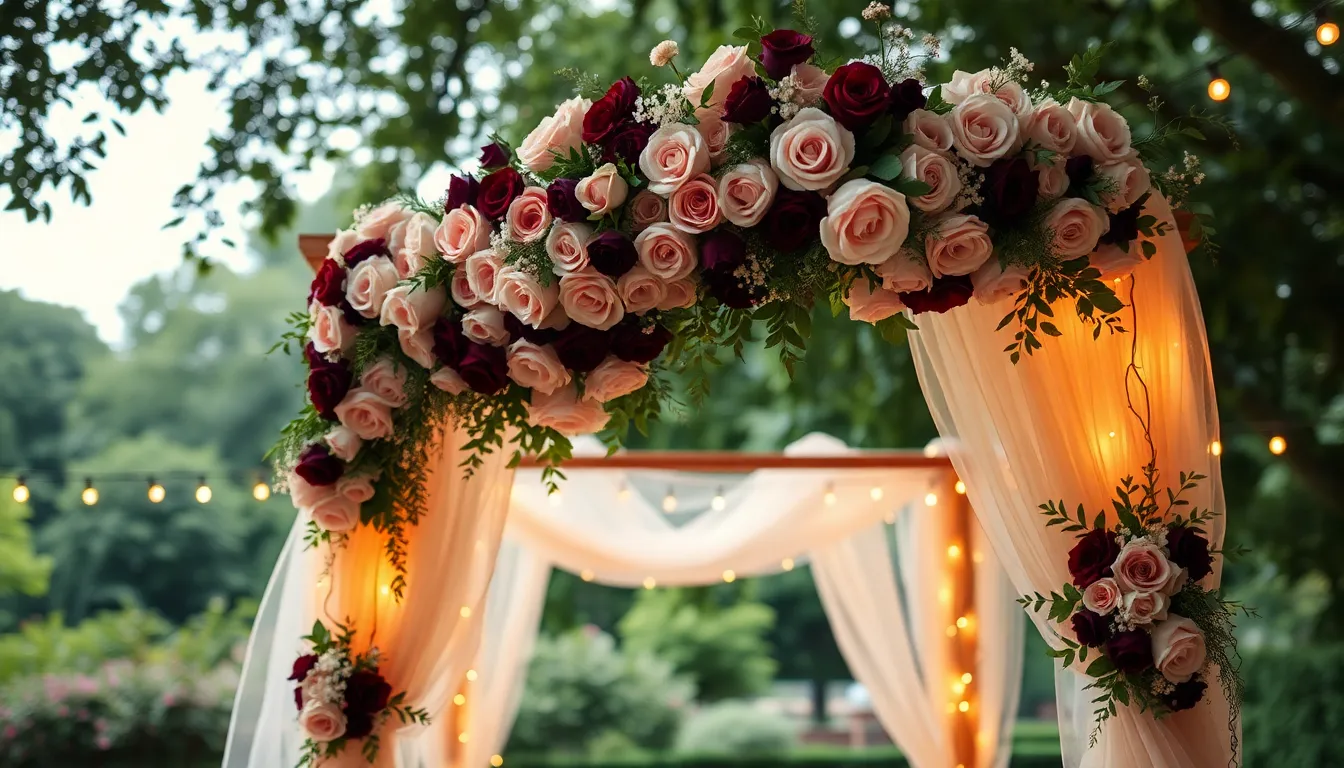 27 Stunning Wedding Arch Ideas That'll Make Your Ceremony Unforgettable 6 27 Stunning Wedding Arch Ideas That'll Make Your Ceremony Unforgettable 5