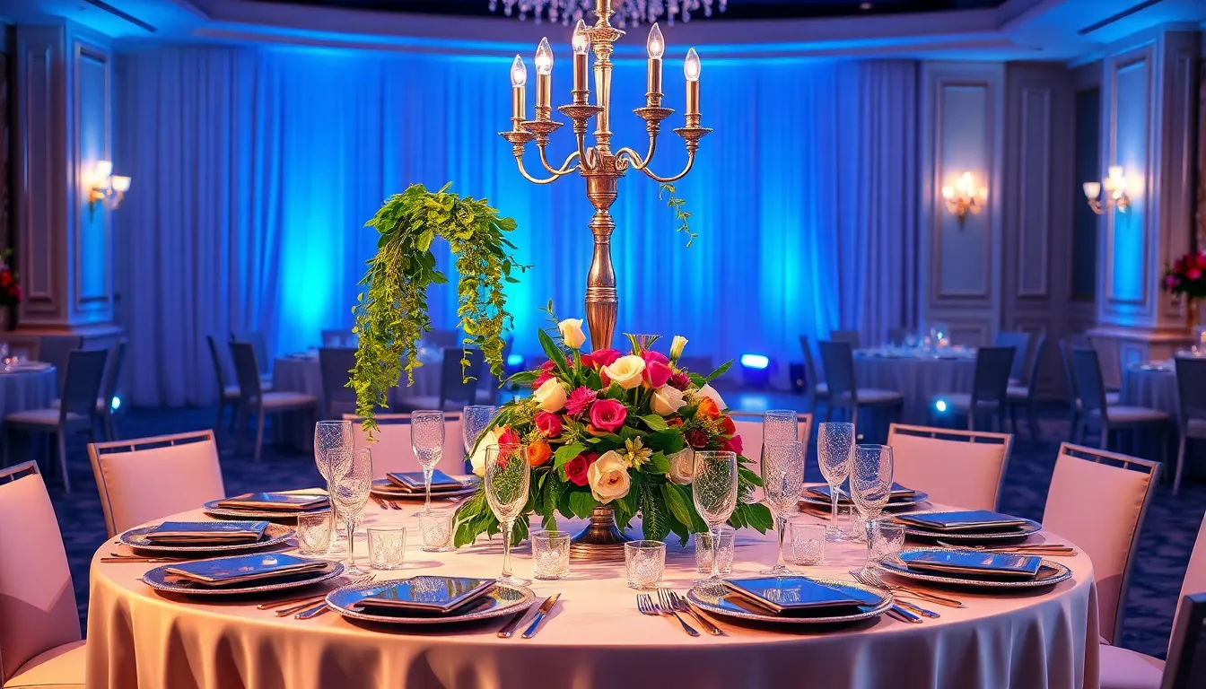 25 Stunning Wedding Centerpiece Ideas for Round Tables (Budget-Friendly + DIY!) 6 25 Stunning Wedding Centerpiece Ideas for Round Tables (Budget-Friendly + DIY!) 5