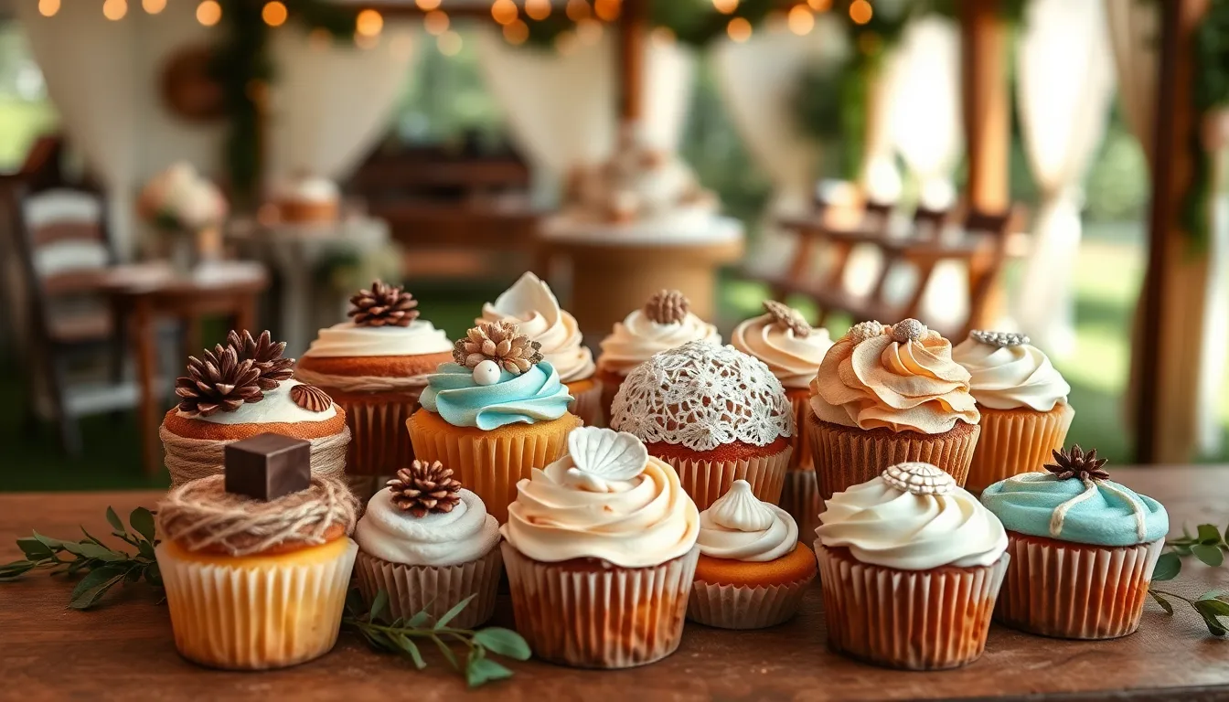25 Stunning Wedding Cupcake Ideas That'll Make Your Guests Forget the Cake 6 25 Stunning Wedding Cupcake Ideas That'll Make Your Guests Forget the Cake 5