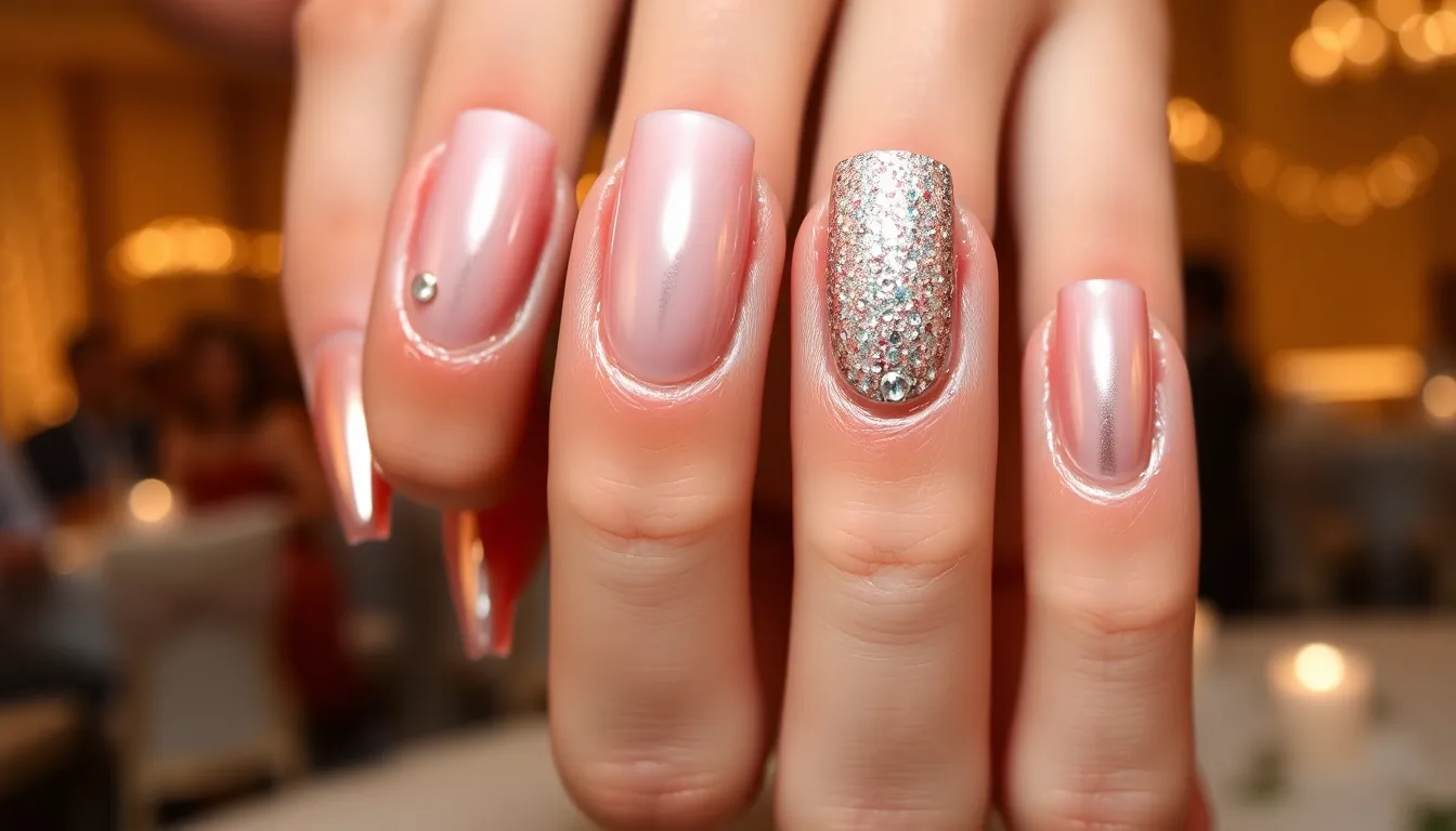 15 Elegant Wedding Guest Nail Ideas That Won't Upstage the Bride 6 15 Elegant Wedding Guest Nail Ideas That Won't Upstage the Bride 5