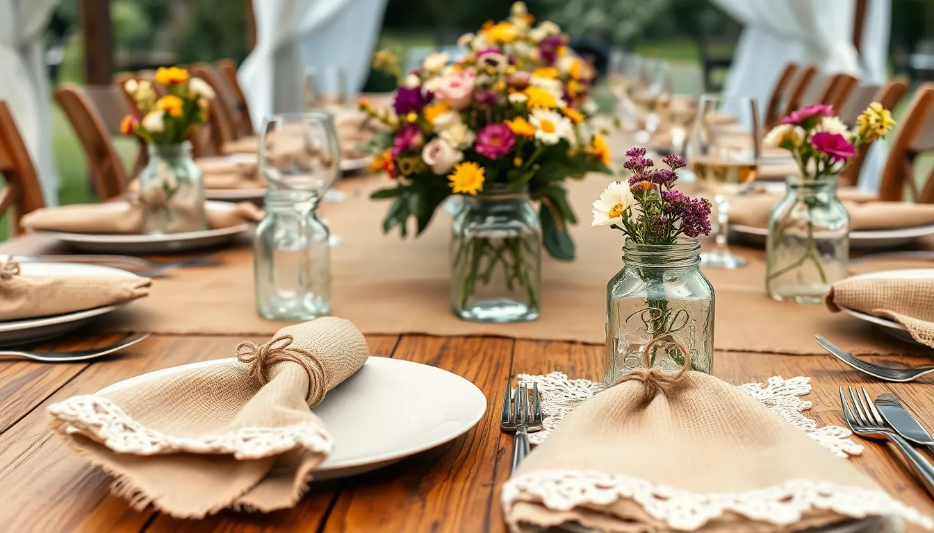 47 Stunning Wedding Napkin Ideas to Transform Your Reception Tables 6 47 Stunning Wedding Napkin Ideas to Transform Your Reception Tables 5
