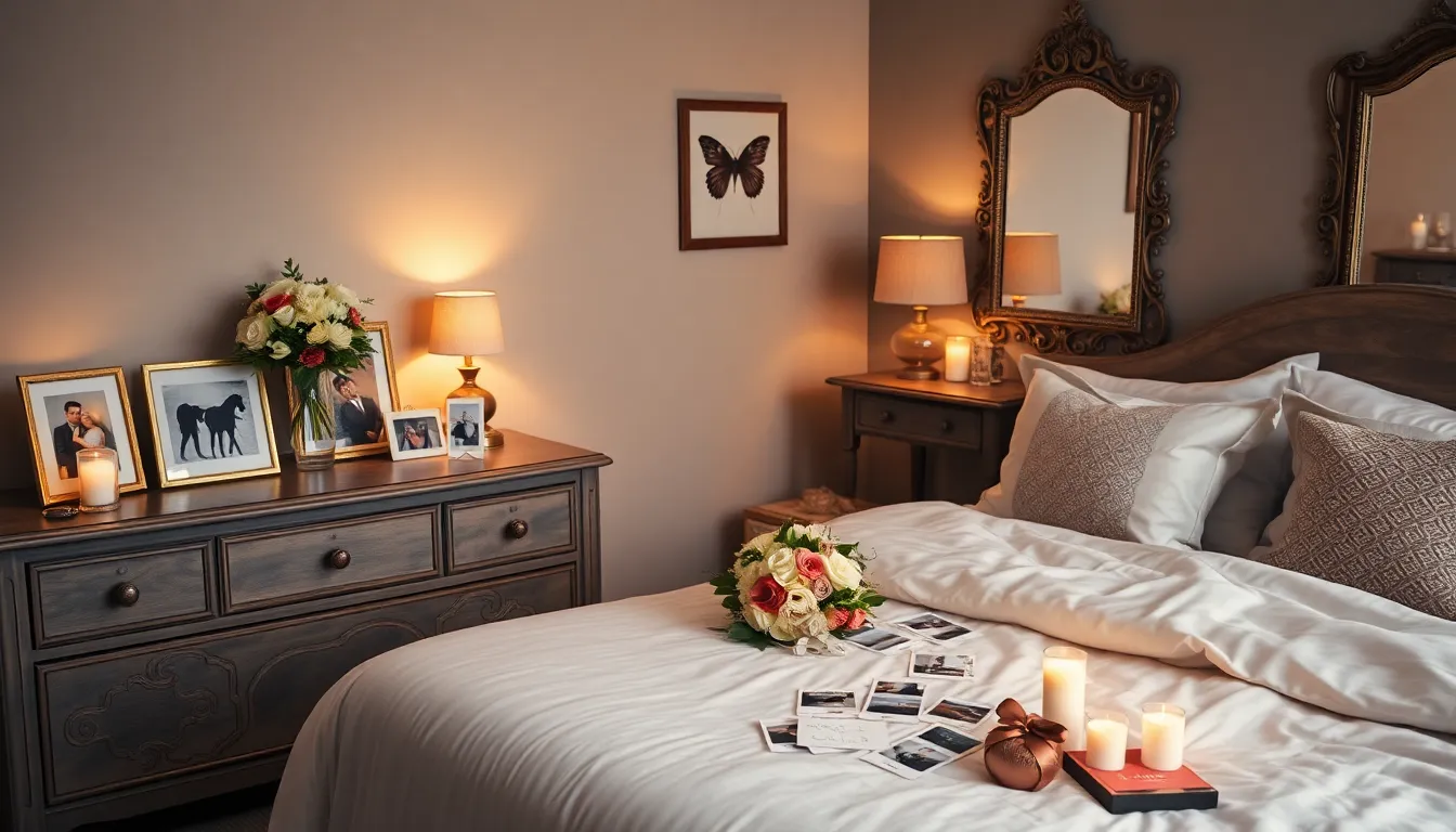 25 Romantic Wedding Night Room Decoration Ideas That Cost Under $50 5