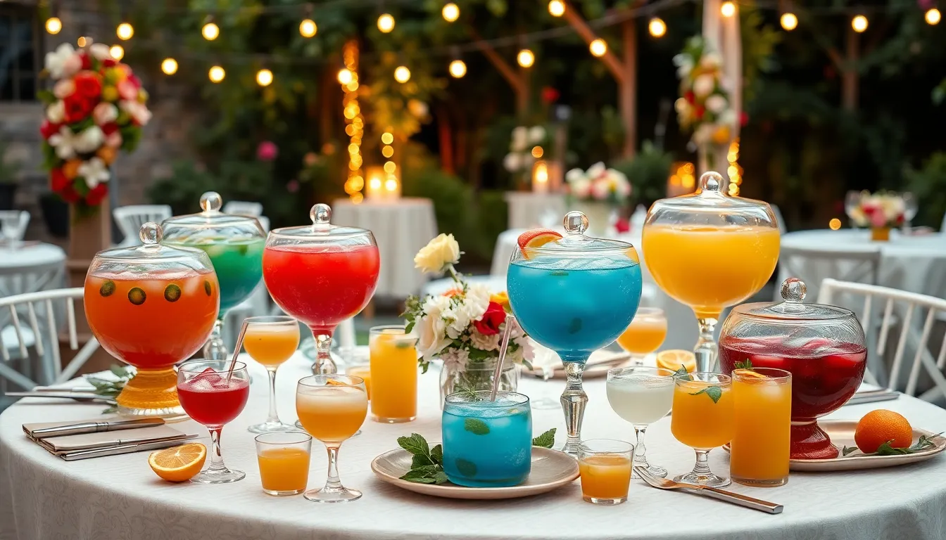 25 Stunning Wedding Punch Ideas That'll Make Your Reception Unforgettable 6 25 Stunning Wedding Punch Ideas That'll Make Your Reception Unforgettable 5
