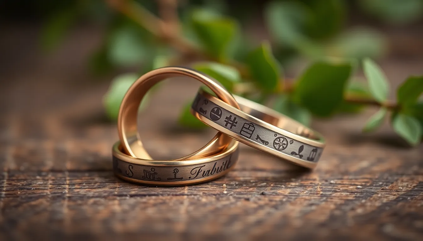 50+ Wedding Ring Engraving Ideas That Will Make Your Love Story Last Forever 6 50+ Wedding Ring Engraving Ideas That Will Make Your Love Story Last Forever 5