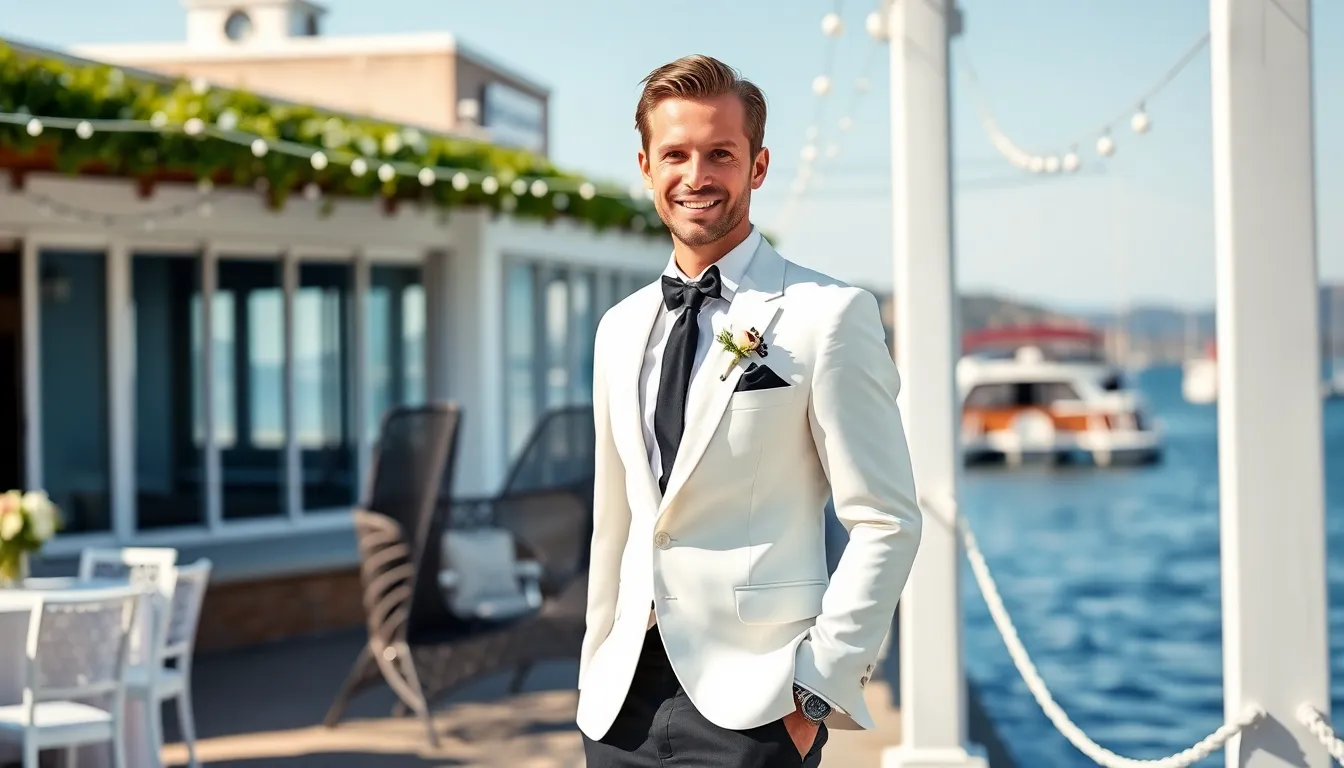 50 Stunning Wedding Tuxedo Ideas: Classic to Bold Styles for Every Groom 6 50 Stunning Wedding Tuxedo Ideas: Classic to Bold Styles for Every Groom 5
