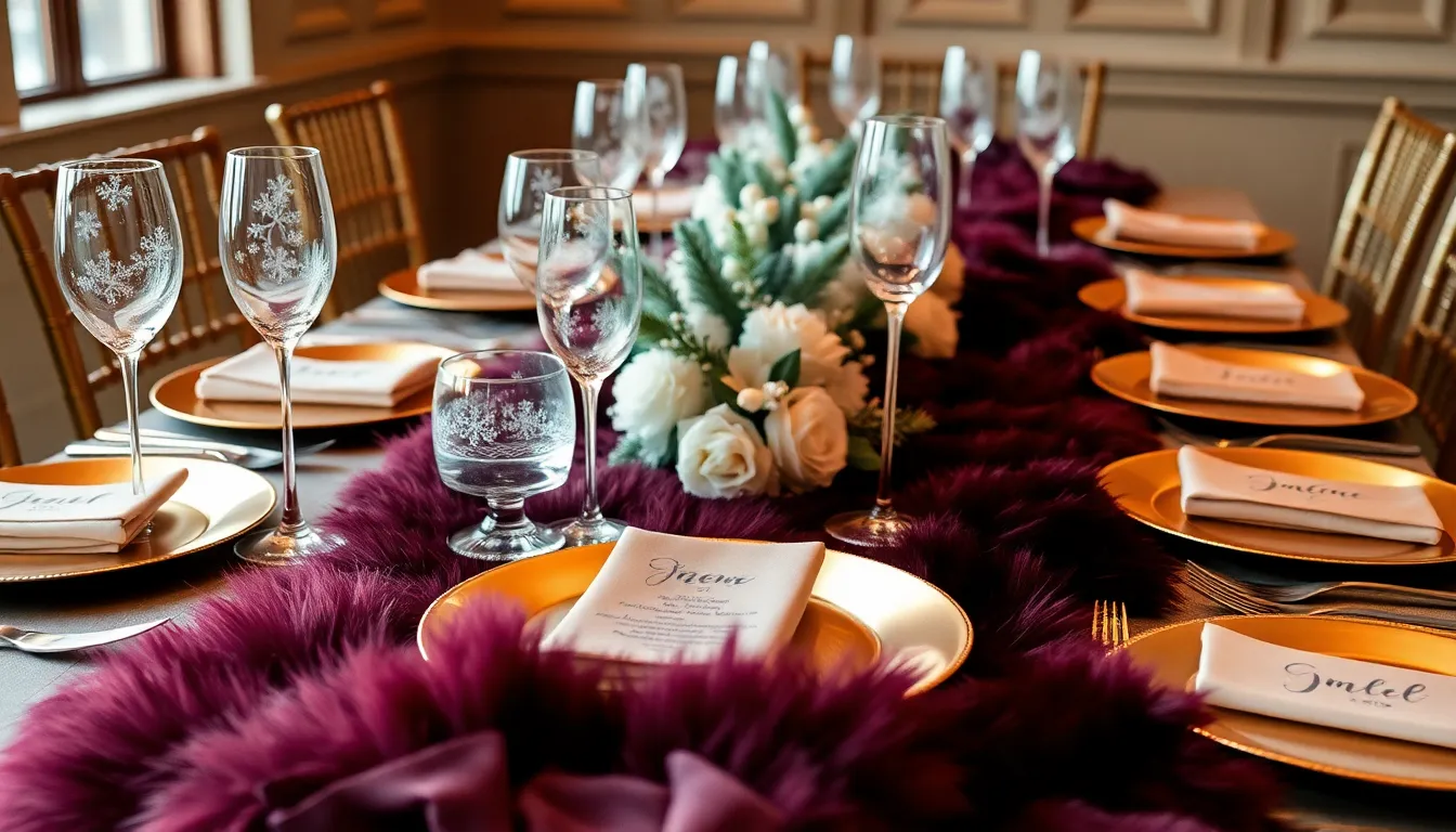 25 Stunning Winter Wedding Decor Ideas to Create Your Dream Winter Wonderland 6 25 Stunning Winter Wedding Decor Ideas to Create Your Dream Winter Wonderland 5