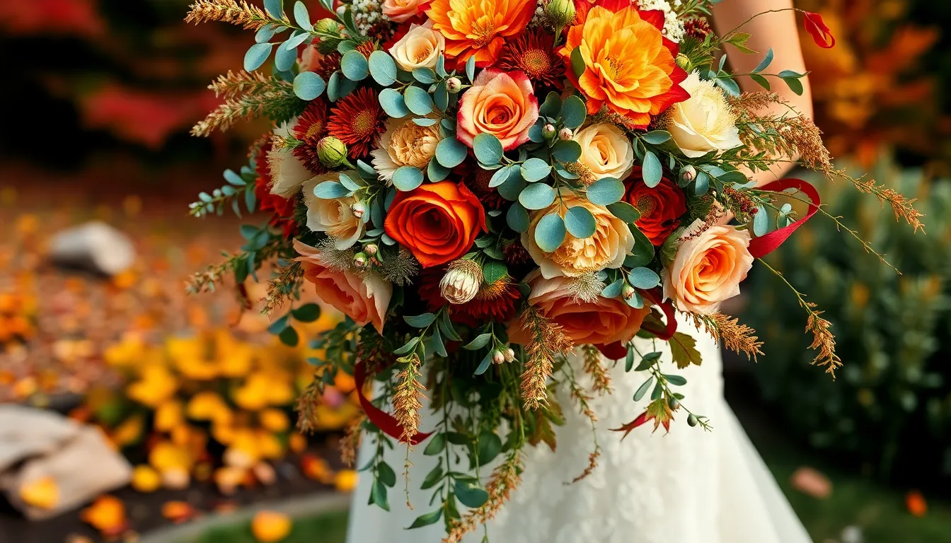 25 Stunning Autumn Wedding Bouquet Ideas for Your Perfect Fall Ceremony 8 25 Stunning Autumn Wedding Bouquet Ideas for Your Perfect Fall Ceremony 7