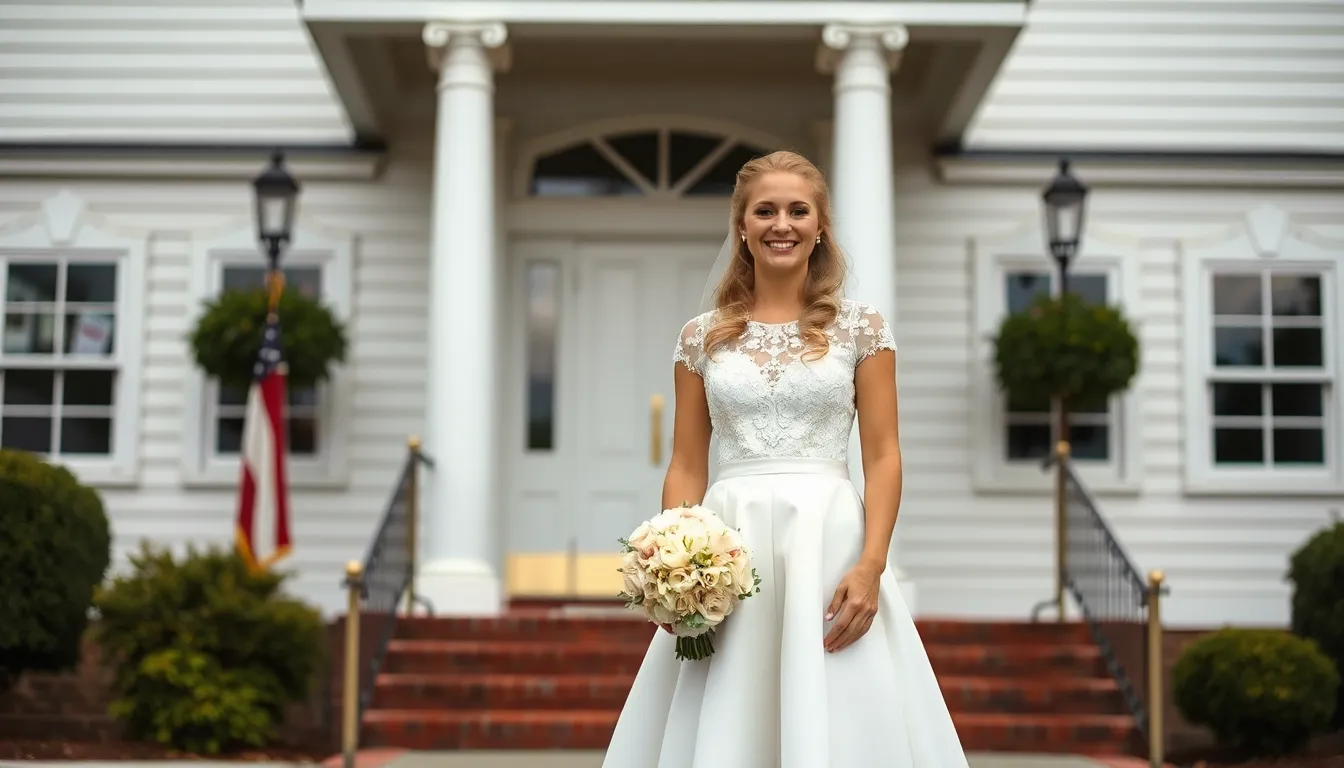 30 Stunning Civil Wedding Dress Ideas That'll Make Your Big Day Perfect 8 30 Stunning Civil Wedding Dress Ideas That'll Make Your Big Day Perfect 7