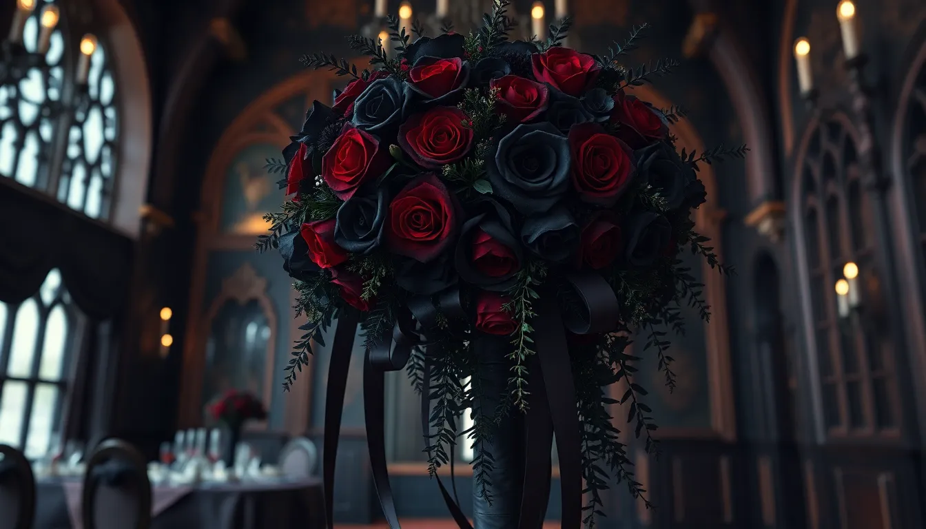 25 Gothic Wedding Ideas That Will Make Your Dark Romance Dreams Come True 8 25 Gothic Wedding Ideas That Will Make Your Dark Romance Dreams Come True 7