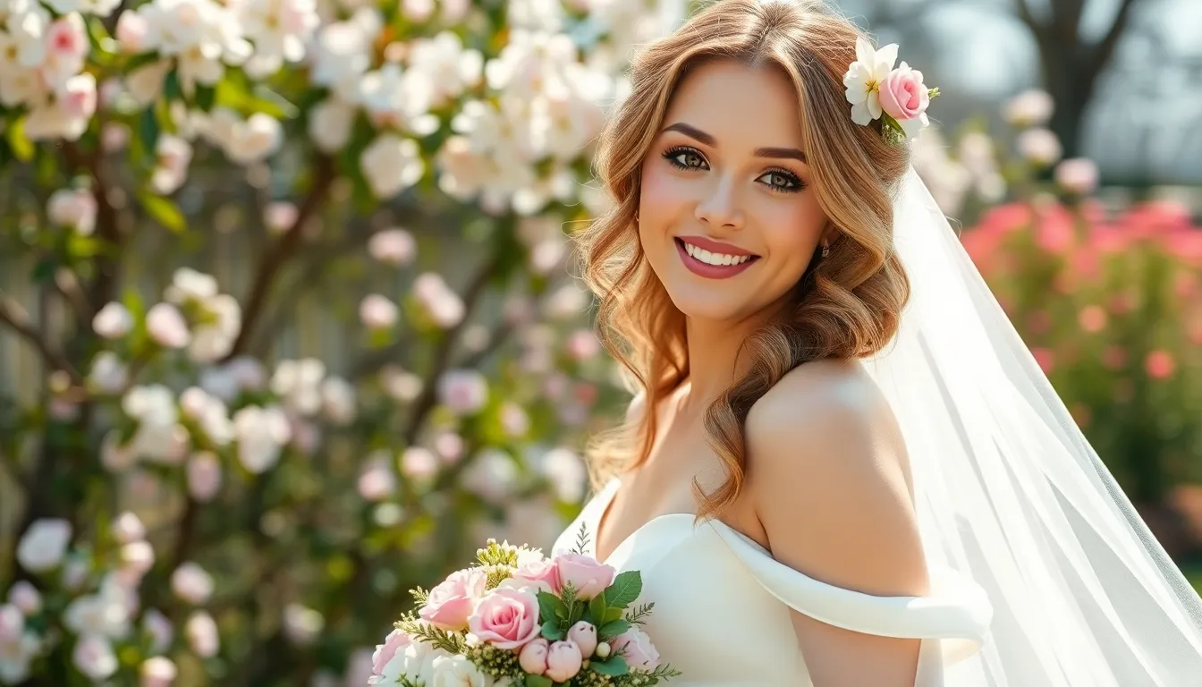 30+ Stunning Wedding Makeup Ideas That'll Make You Glow on Your Big Day 8 30+ Stunning Wedding Makeup Ideas That'll Make You Glow on Your Big Day 7