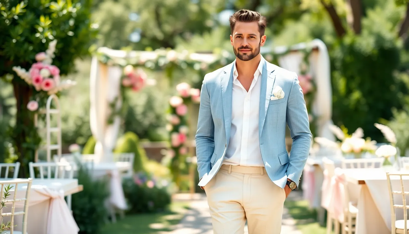 25 Stylish Mens Wedding Outfit Ideas: From Classic Tuxedos to Casual Looks 7