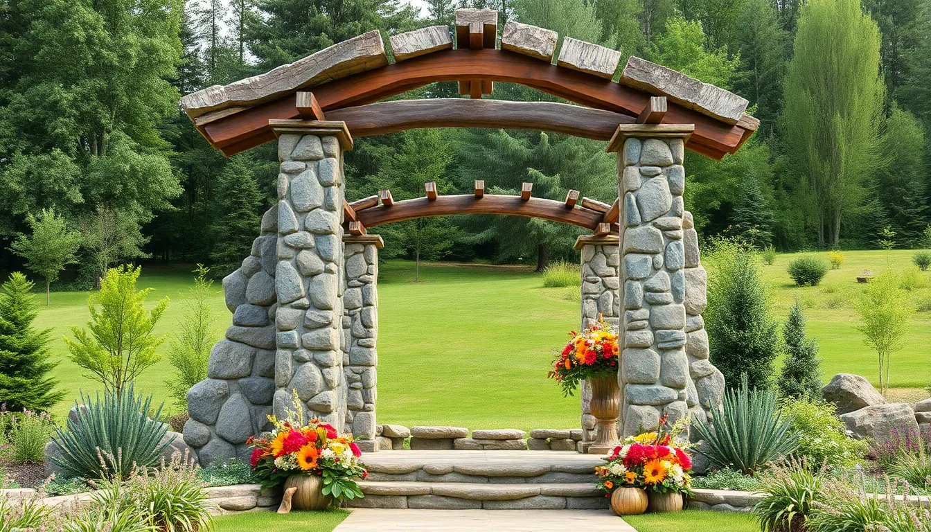 25 Stunning Rustic Wedding Arch Ideas That'll Make Your Ceremony Unforgettable 8 25 Stunning Rustic Wedding Arch Ideas That'll Make Your Ceremony Unforgettable 7