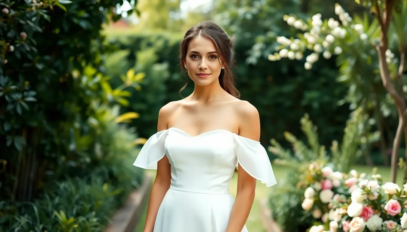 30 Stunning Simple Wedding Dress Ideas for the Modern Minimalist Bride 8 30 Stunning Simple Wedding Dress Ideas for the Modern Minimalist Bride 7