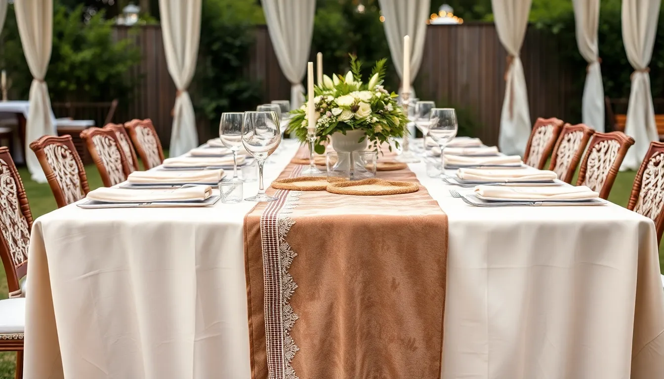 25 Simple Wedding Table Decoration Ideas That Look Expensive (But Aren't!) 8 25 Simple Wedding Table Decoration Ideas That Look Expensive (But Aren't!) 7