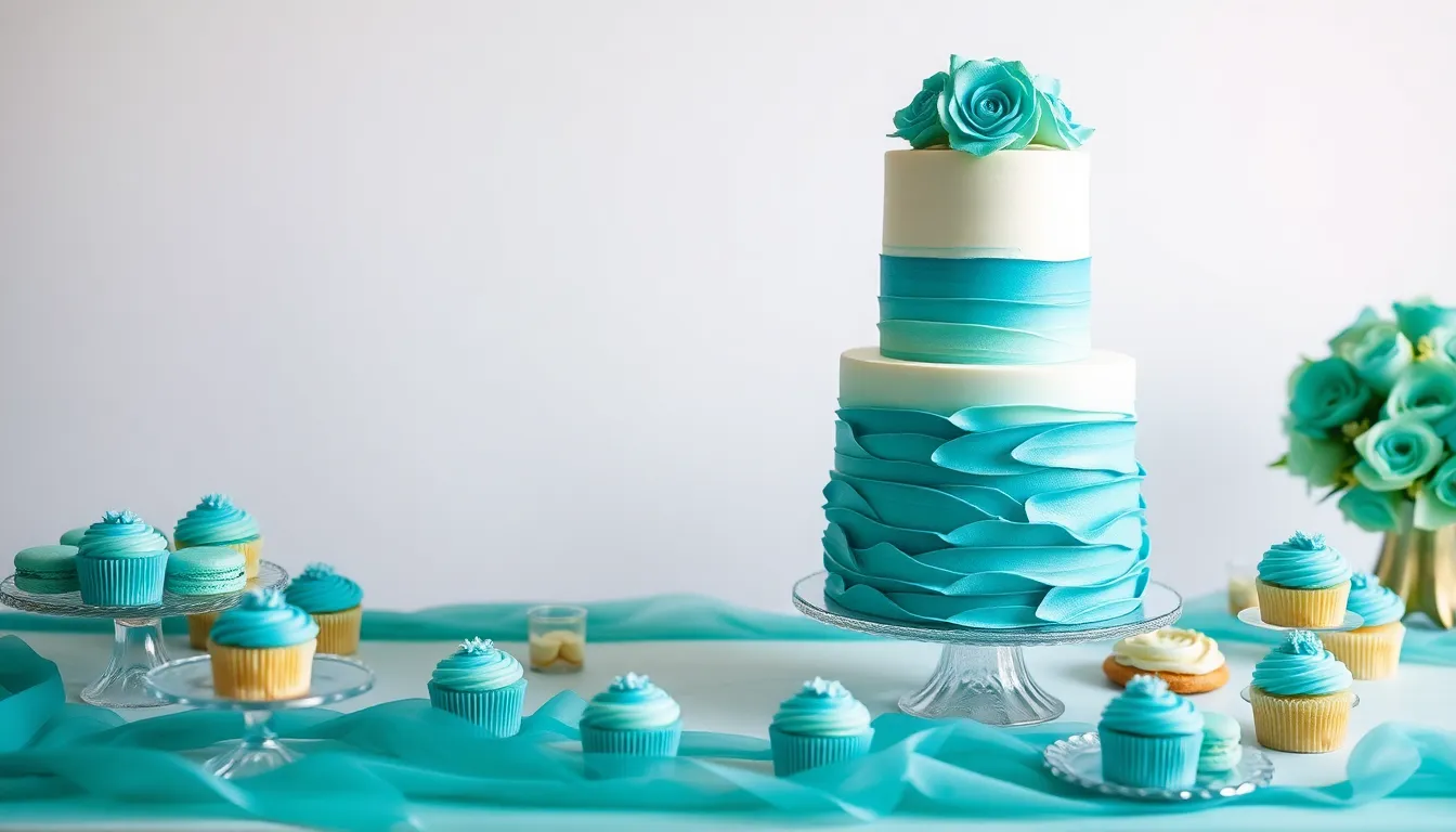 50 Stunning Teal Wedding Ideas That Will Make Your Big Day Unforgettable 8 50 Stunning Teal Wedding Ideas That Will Make Your Big Day Unforgettable 7