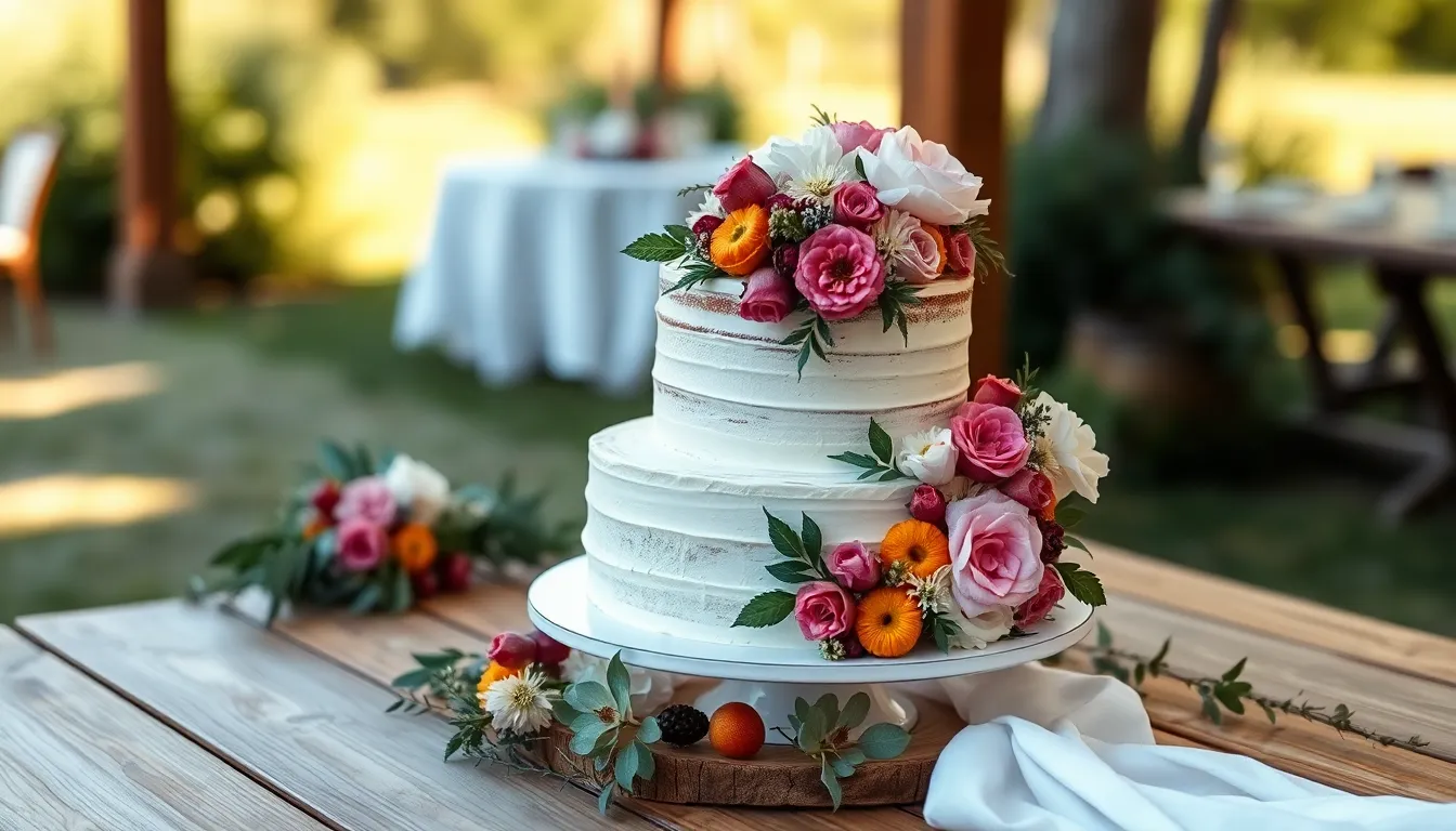25 Stunning Two Tier Wedding Cake Ideas for Every Style & Budget (2025 Guide) 8 25 Stunning Two Tier Wedding Cake Ideas for Every Style & Budget (2025 Guide) 7