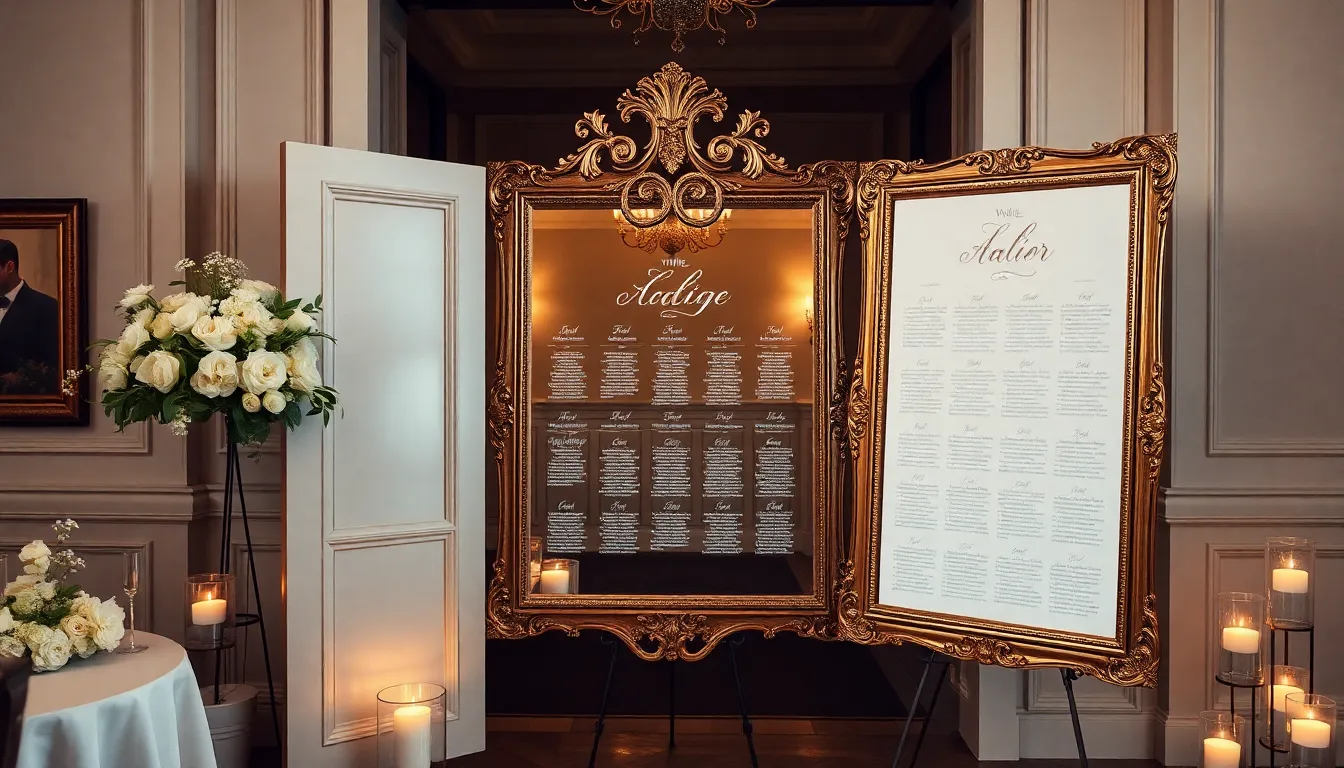 25 Stunning Wedding Mirror Ideas to Transform Your Big Day (Budget-Friendly!) 8 25 Stunning Wedding Mirror Ideas to Transform Your Big Day (Budget-Friendly!) 7