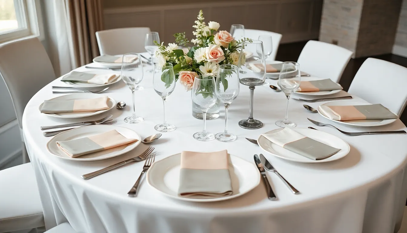 47 Stunning Wedding Napkin Ideas to Transform Your Reception Tables 8 47 Stunning Wedding Napkin Ideas to Transform Your Reception Tables 7