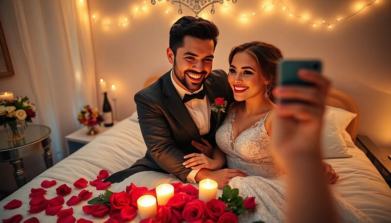 35 Romantic Wedding Night Ideas to Make Your First Night as Newlyweds Unforgettable 8 35 Romantic Wedding Night Ideas to Make Your First Night as Newlyweds Unforgettable 7