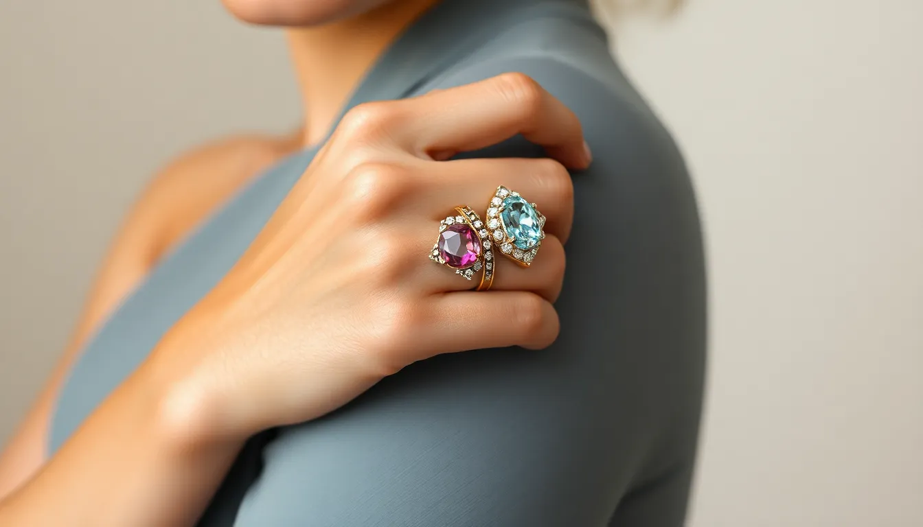 25 Stunning Wedding Ring Stack Ideas to Create Your Dream Bridal Look 8 25 Stunning Wedding Ring Stack Ideas to Create Your Dream Bridal Look 7