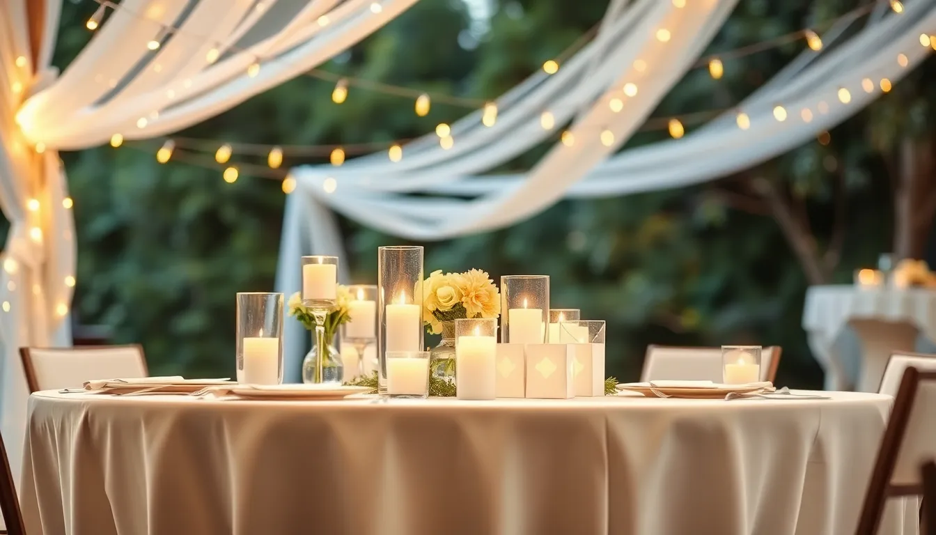 25 Cheap Wedding Table Decoration Ideas That Look Expensive (Under $10 Each!) 10 25 Cheap Wedding Table Decoration Ideas That Look Expensive (Under $10 Each!) 9