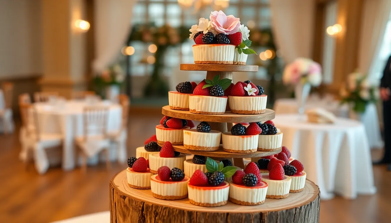 25 Stunning Cheesecake Wedding Cake Ideas That Will Wow Your Guests 10 25 Stunning Cheesecake Wedding Cake Ideas That Will Wow Your Guests 9
