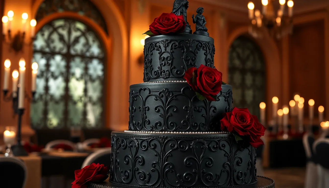 25 Gothic Wedding Ideas That Will Make Your Dark Romance Dreams Come True 10 25 Gothic Wedding Ideas That Will Make Your Dark Romance Dreams Come True 9