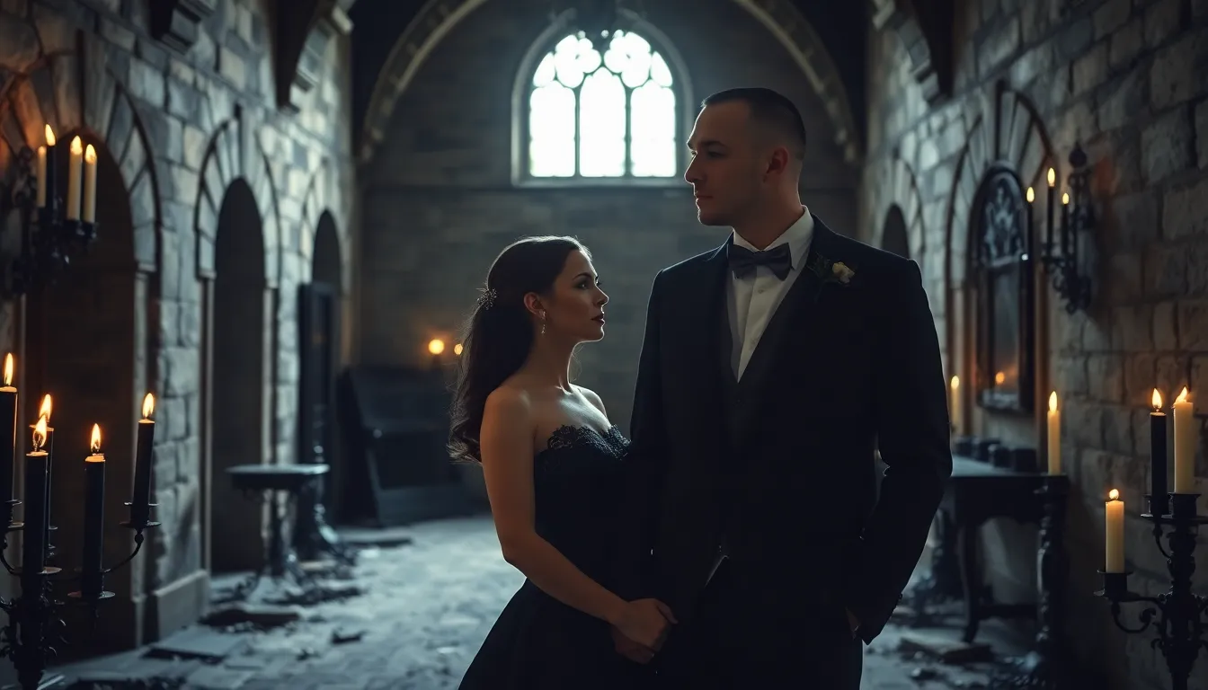 20 Spooky-Chic Halloween Wedding Ideas for an Unforgettable Gothic Romance 10 20 Spooky-Chic Halloween Wedding Ideas for an Unforgettable Gothic Romance 9