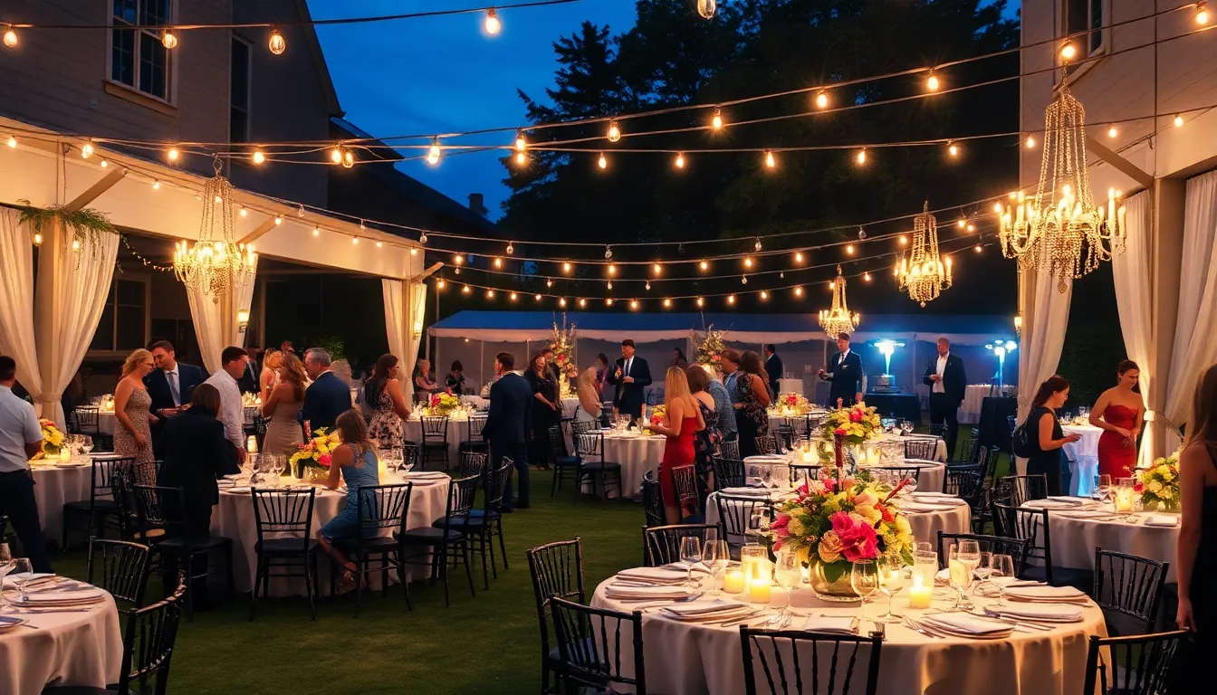 25 Magical Night Wedding Ideas That Will Make Your Evening Celebration Unforgettable 9