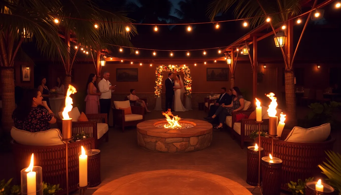 25 Stunning Outdoor Wedding Lighting Ideas That Will Transform Your Big Day 9