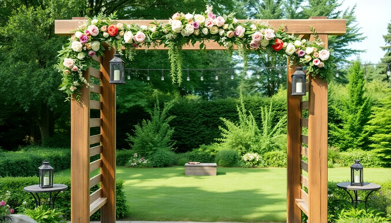 25 Stunning Rustic Wedding Arch Ideas That'll Make Your Ceremony Unforgettable 10 25 Stunning Rustic Wedding Arch Ideas That'll Make Your Ceremony Unforgettable 9